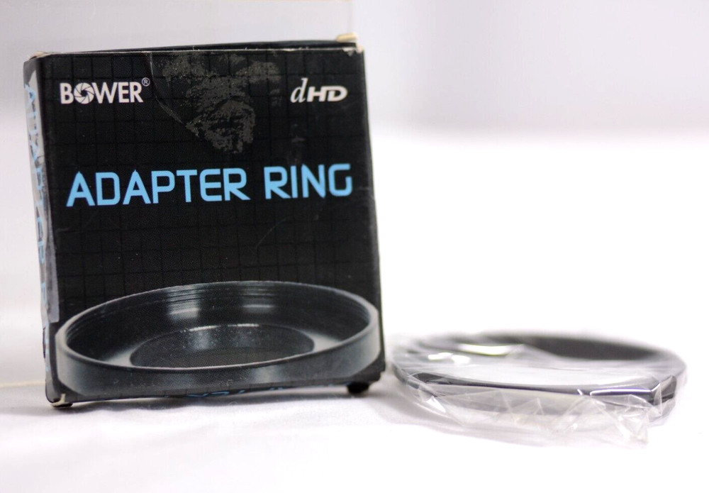 BOWER 55-52MM STEP-DOWN CAMERA LENS FILTER RING ADAPTER (NEW)