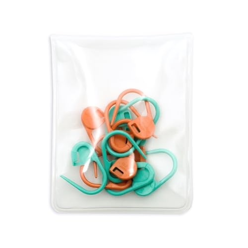 Clover Lock Ring Markers, 20/pkg Each, Multicolor