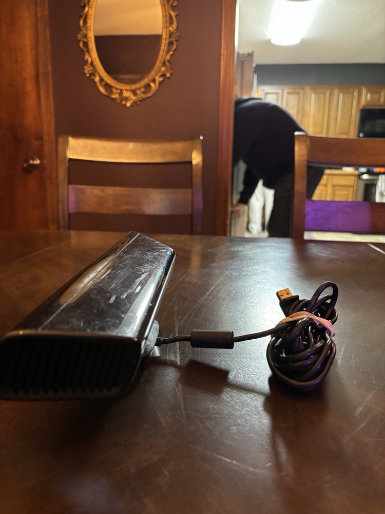 Microsoft Xbox 360 Kinect Sensor Bar Black 1414 #3