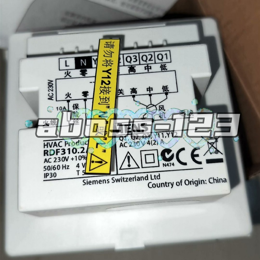 SIEMENS RDF310.2/MM Temperature Controller Switch#1pcs New In Box