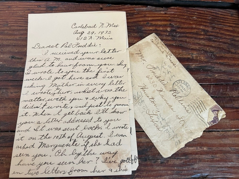 1932 Leon McAuliffe Handwritten Signed Letter