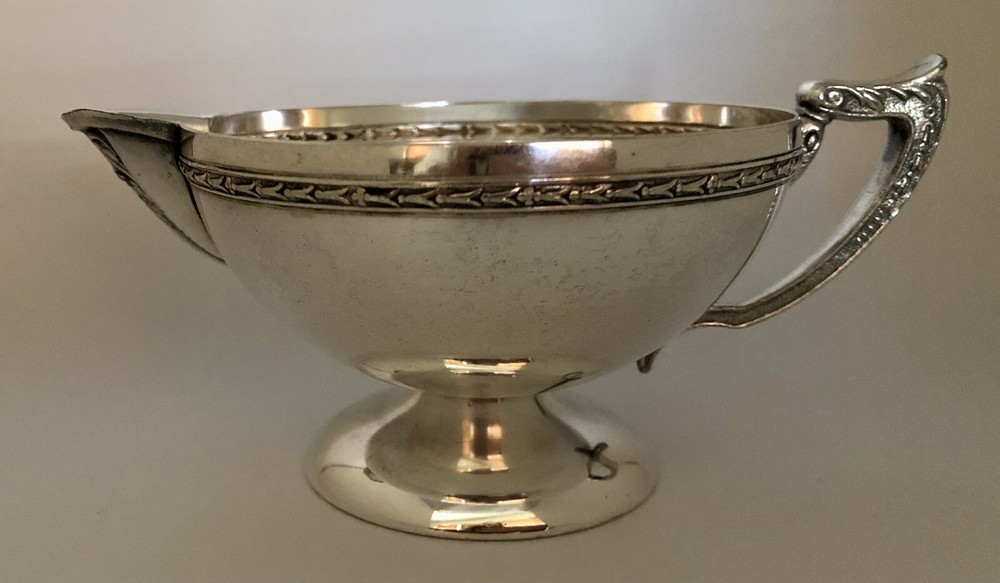 Antique Benedict 1921 Silverplate Creamer E.P.N.S.B.M.M.