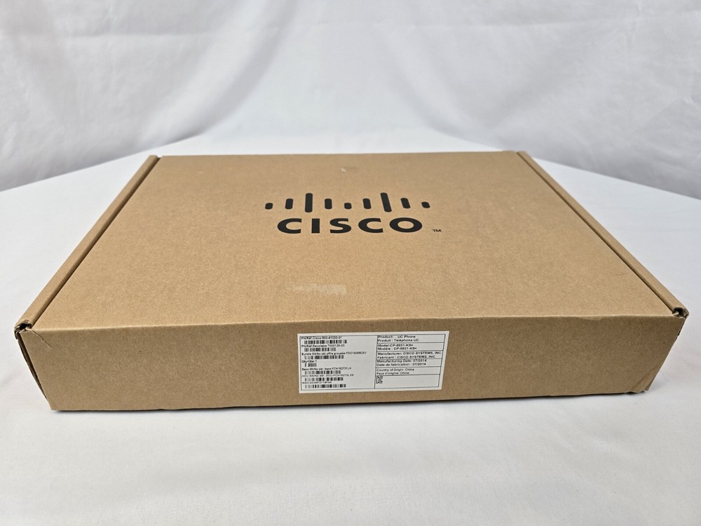 New Cisco CP-8831-K9 IP Conference Phone & Base Unit