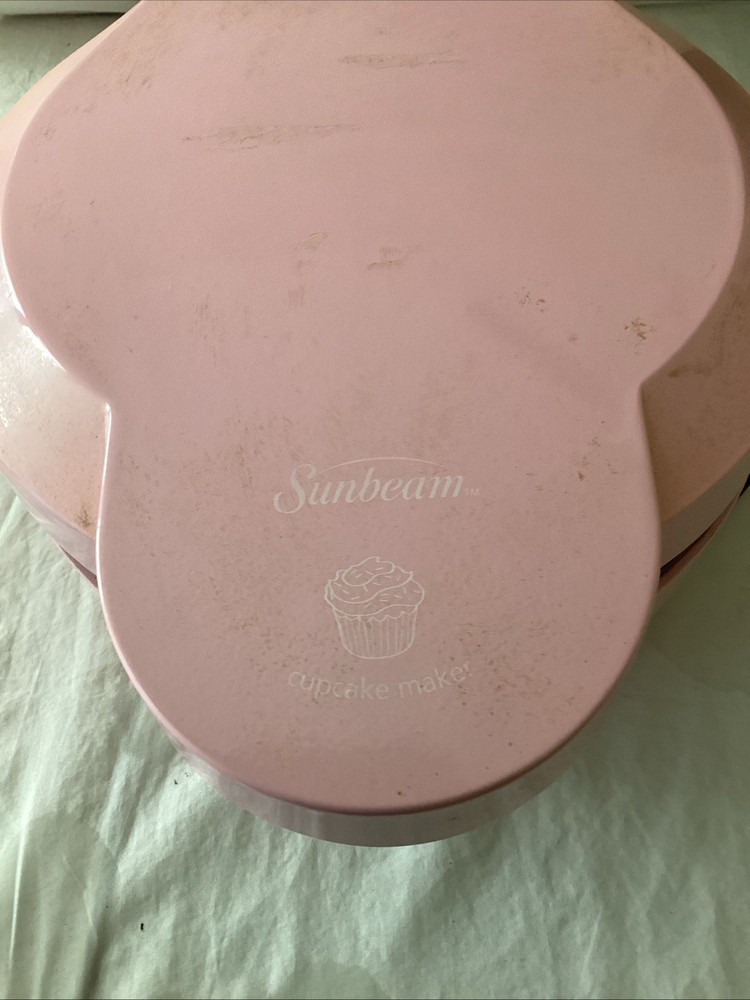 Sunbeam FPSBCMM901 Mini-Cupcake Maker Pink (Fully Functional)