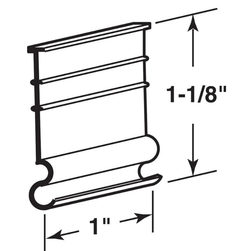 20 Pack - Square Pull Tabs for Window Screens - Black