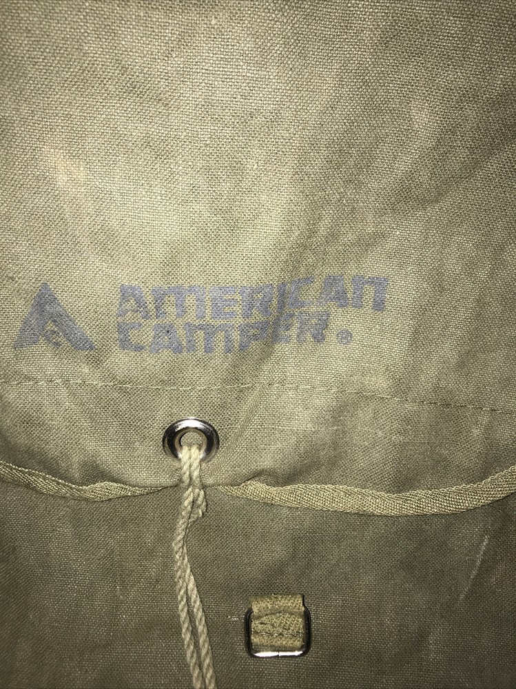 Vintage American Camper Bag