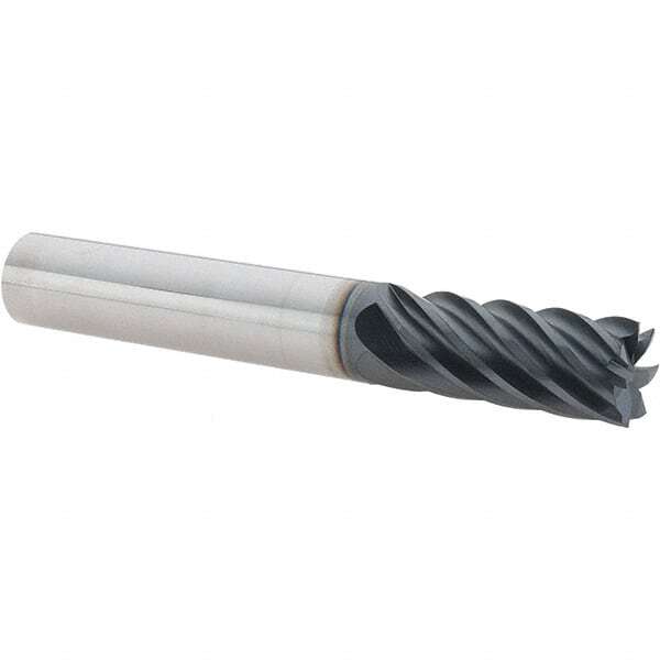 Iscar 7 Flute Solid Carbide Roughing & Finishing Corner Radius End Mill TiAlN...