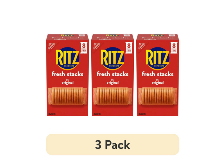 RITZ Fresh Stacks Original Crackers, Family Size, (3 pack) - ( Select Size )