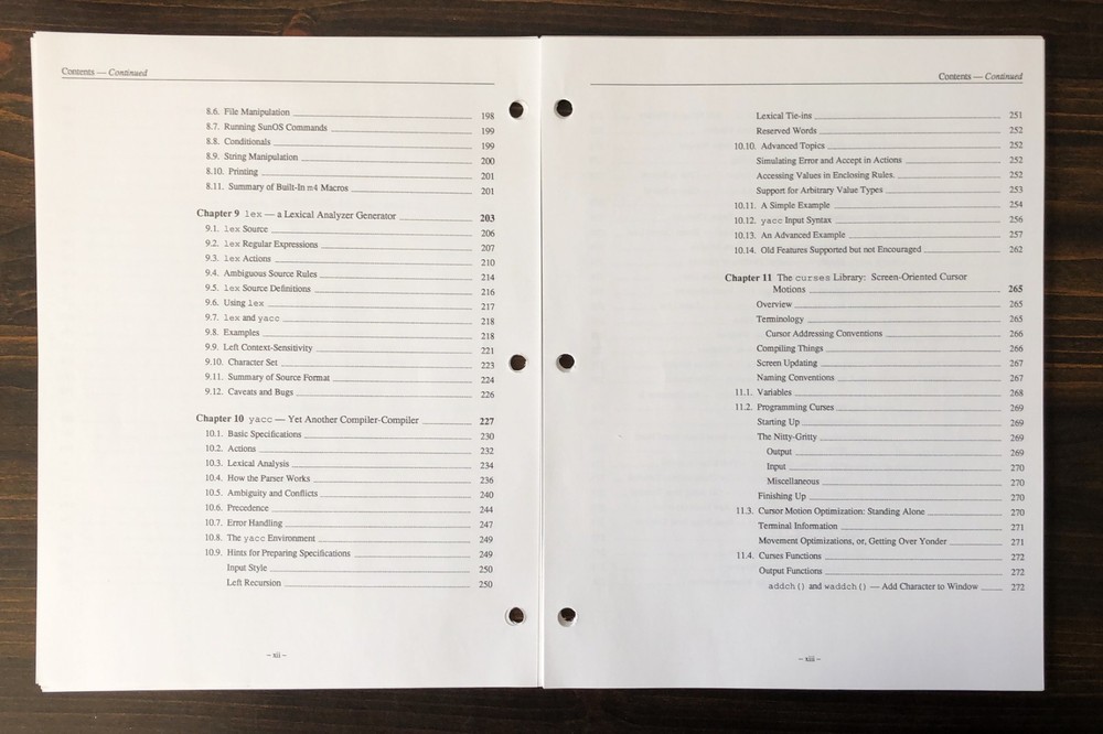 Sun Microsystems - Programming Utilities & Libraries Manual (1990)