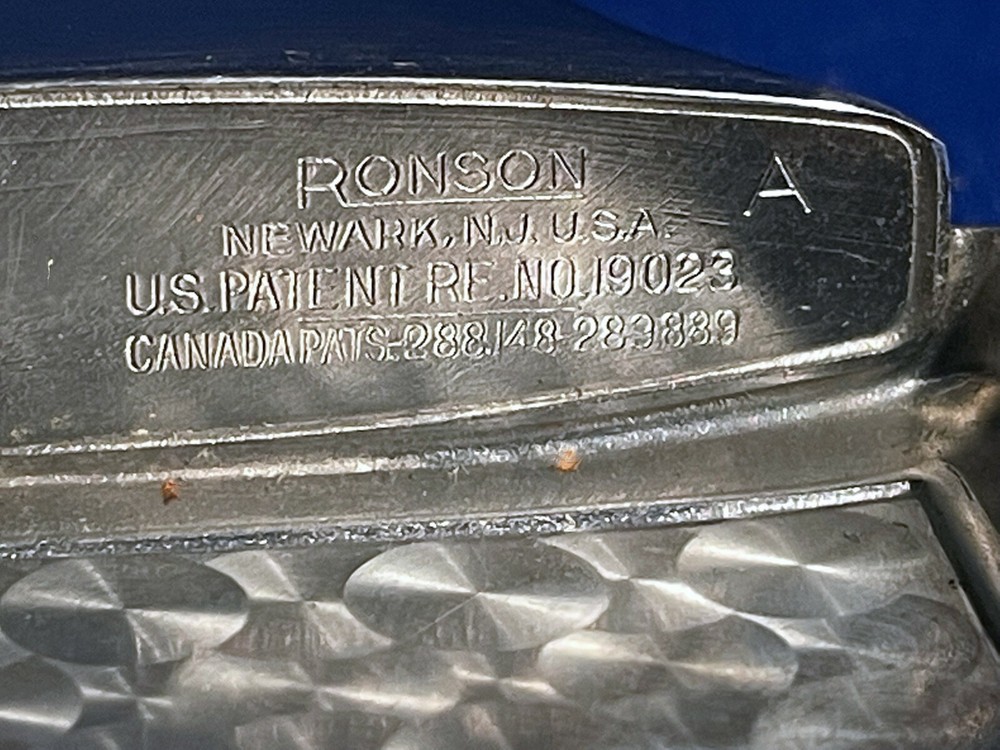 VINTAGE RONSON MASTERCASE COMBO CIGARETTE LIGHTER & CASE ART DECO STYLE SHARP!
