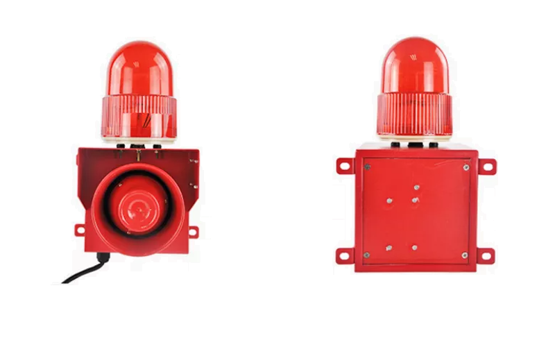 GI HAWK Motion Sensor, Audible Visual Warning Trip Alarm, 110v