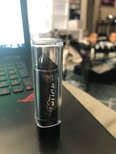 Splashes & Spills Black Halloween Lipstick New!!!