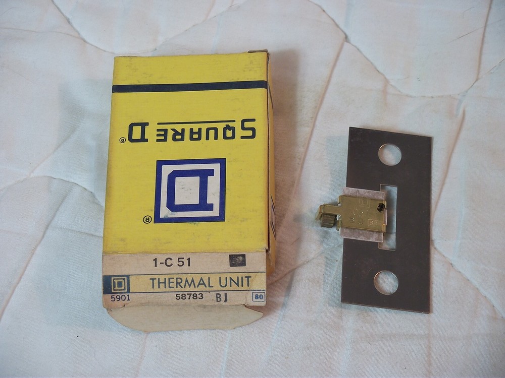 NIB Square D C58 Overload Relay Thermal Unit
