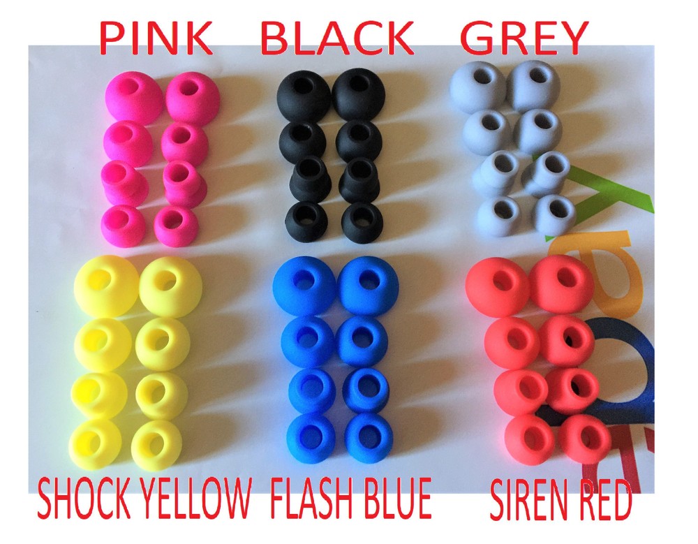 Silicone Ear Tips For Beats Powerbeats 2 or 3 Wireless Replacement Ear Buds