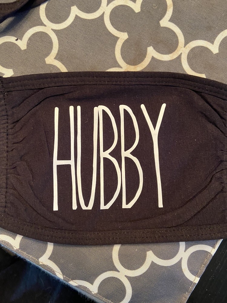 Hubby And Wifey Facemask