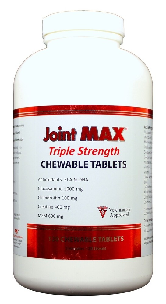 Joint MAX Triple Strength Chewable Tablets (120 count)