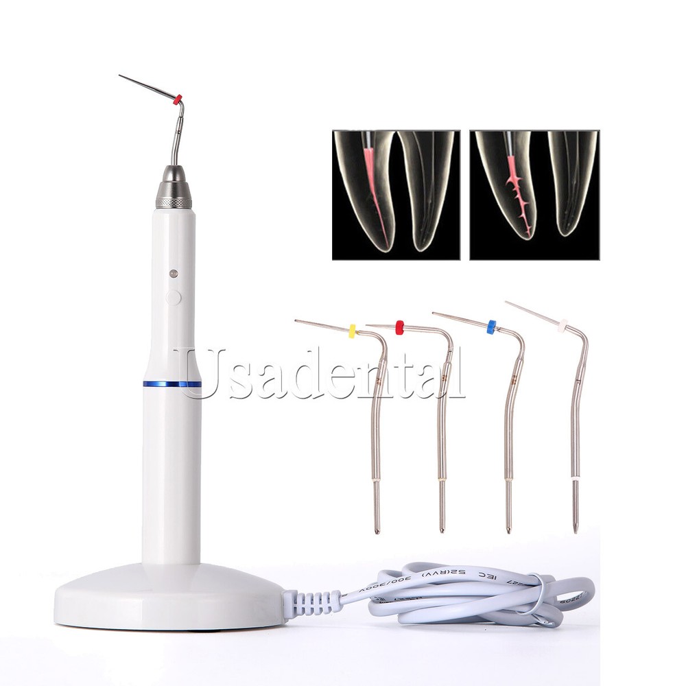 Dental Teeth Wireless Endo Heated Pen Gutta Percha Obturation System+ Fill Tips