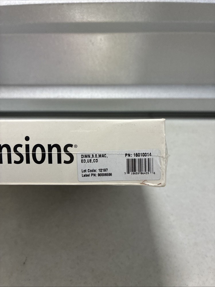 Adobe Dimensions 3.0 Education Version Academic ID Required Mac *NEW/ Sealed