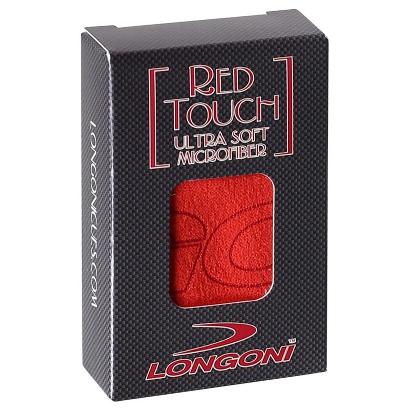 Longoni Red Touch Ultra Soft Billiard Microfiber Cloth