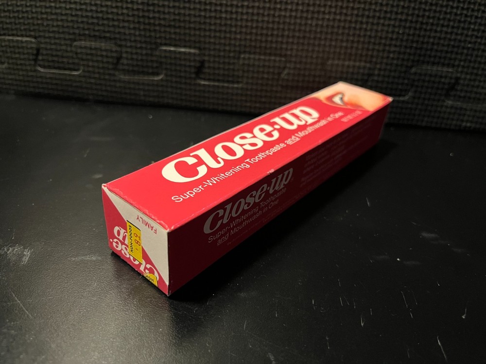 1970's Toothpaste - 5 emtpy custom design display boxes