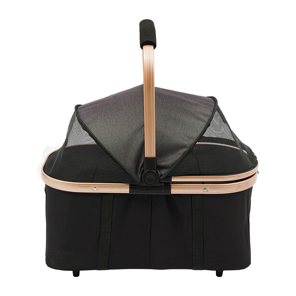 2-Tiers Small & Medium Dogs Stroller Dog & Cat Stroller Pet Stroller Foldable