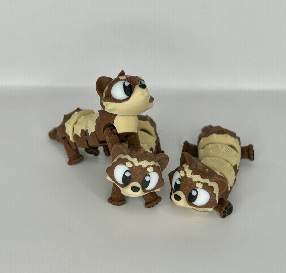 3D Printed Jiggle Pet Ferret