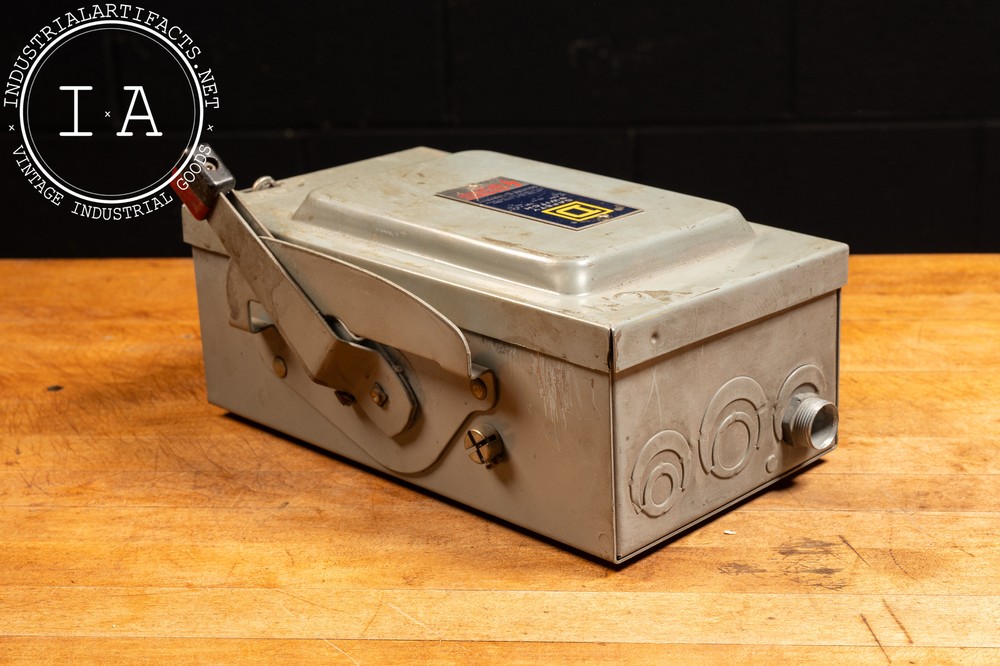 Vintage Square D H-321 Safety Switch