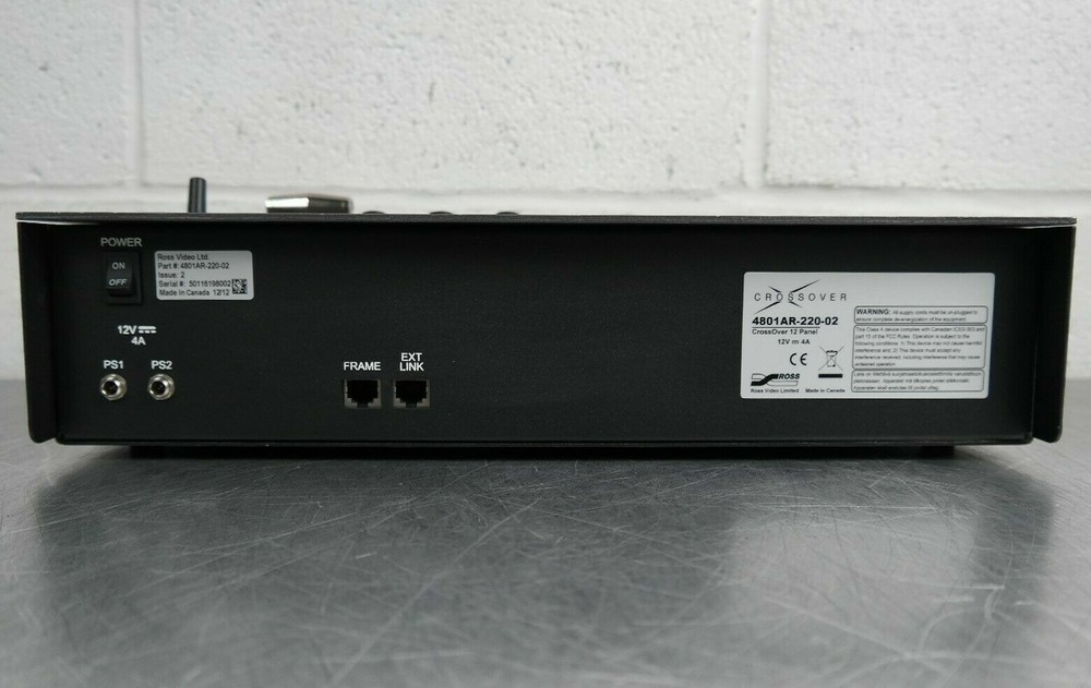 Ross CrossOver 12 Panel Switcher 4801AR-220-02
