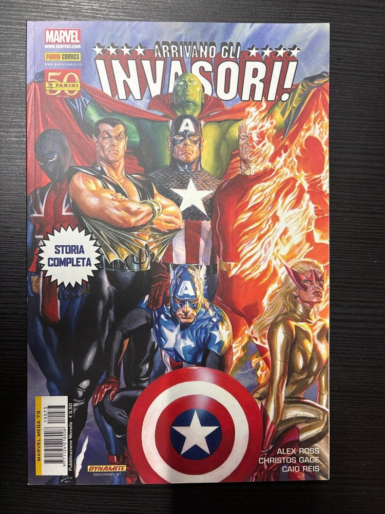 THE INVADERS ARRIVE - MARVEL MEGA 73 - PANINI