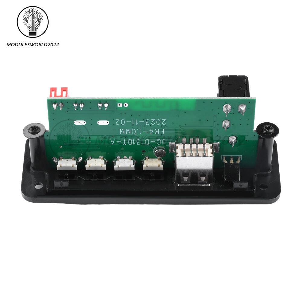 MP3 Bluetooth5.3 Power Amplifier Decoder Board USB TF FM Radio 2*3W Audio Player