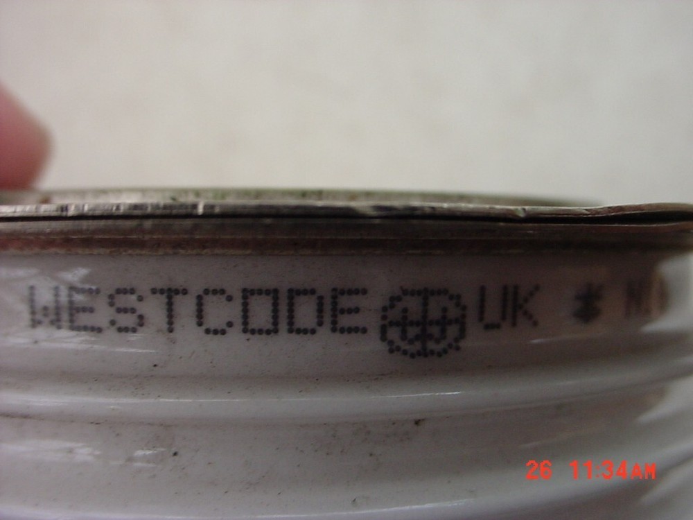 Westcode Thyristor N1600CH04 9343 Puck Style Diode?