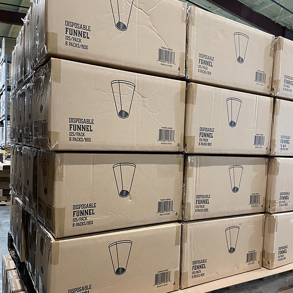 Funnel - Disposable 4" Paper Cone - 1,000/Case