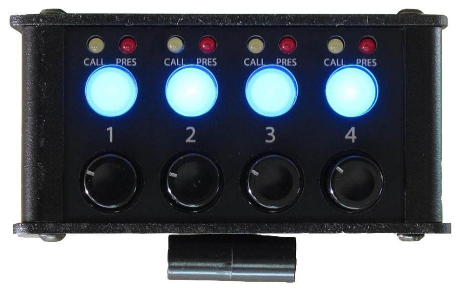Beltpack Intercom Audio 4CH With Dante/AES67 - BEATRICE B4+