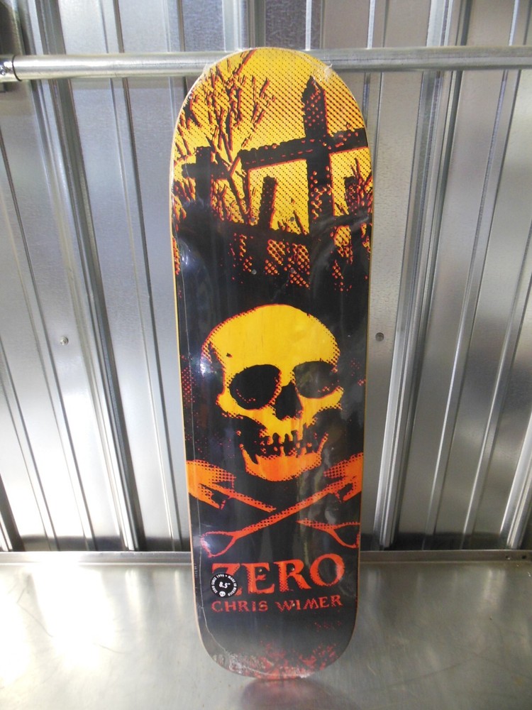 Zero Chris Wimer Shallow Grave Skateboard Deck NEW FREE GIFT