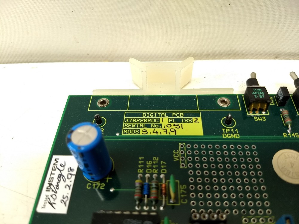 Waters Micromass Mass Spectrometer Digital PCA 3782202DC