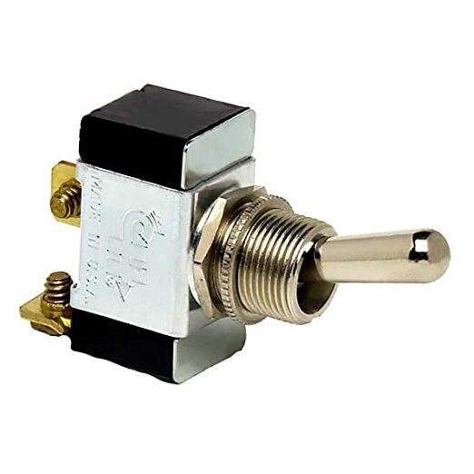 Cole Hersee 55020-BP SPST Toggle Switch (Momentary)