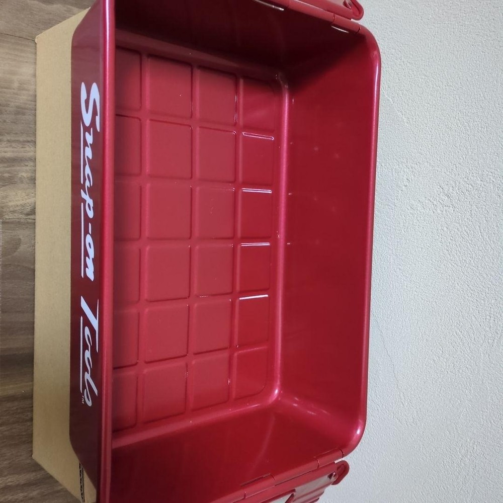 Snap-on Tools Storage Bin with Handles Red [Unused]