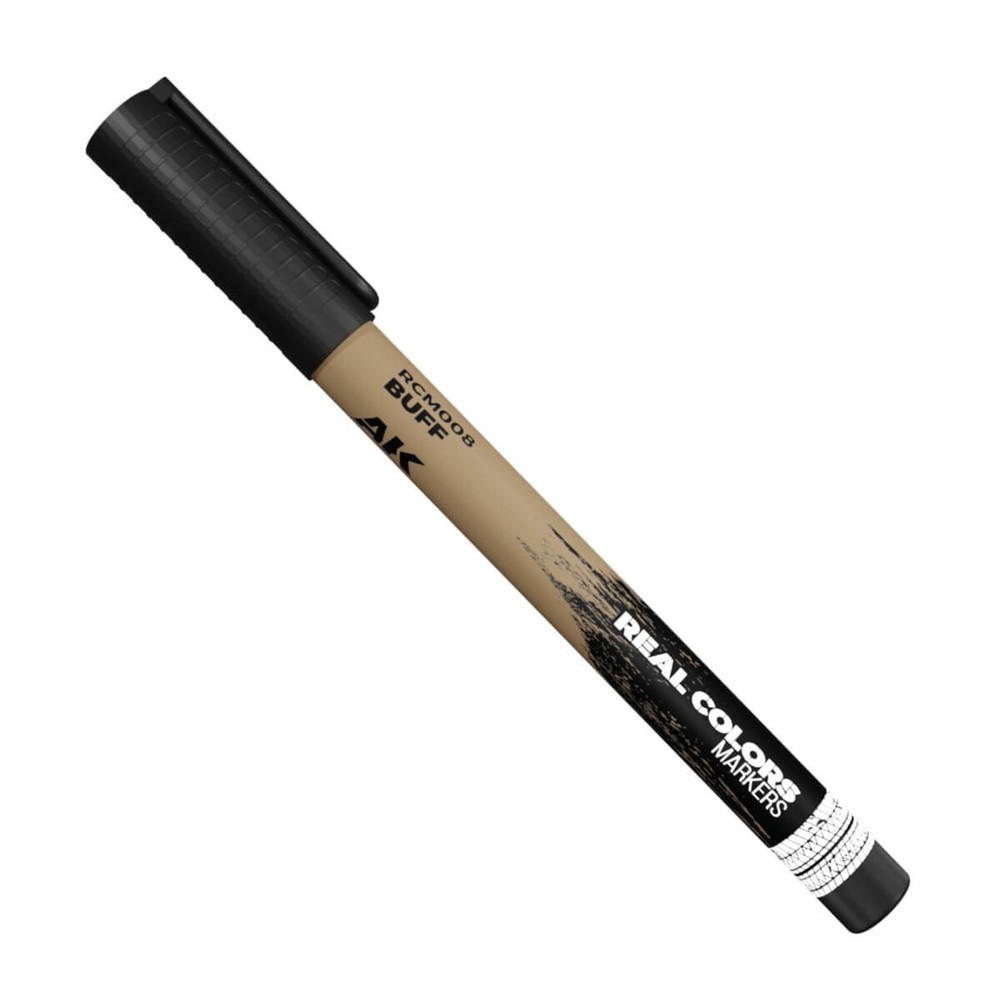 AK Interactive Acrylic Paint Marker Buff RCM008