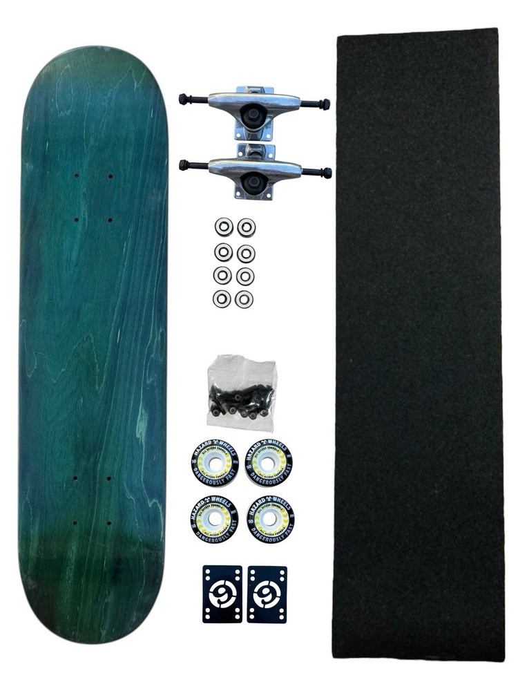 7.25” wide Mini Complete Skateboard Assembly Kit
