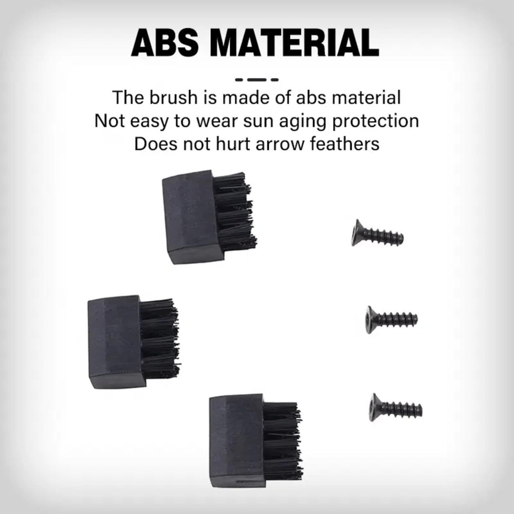 Archery Arrow Rest Capture Replacement Brushes - 3 Pack for Compound/Recurve Bow