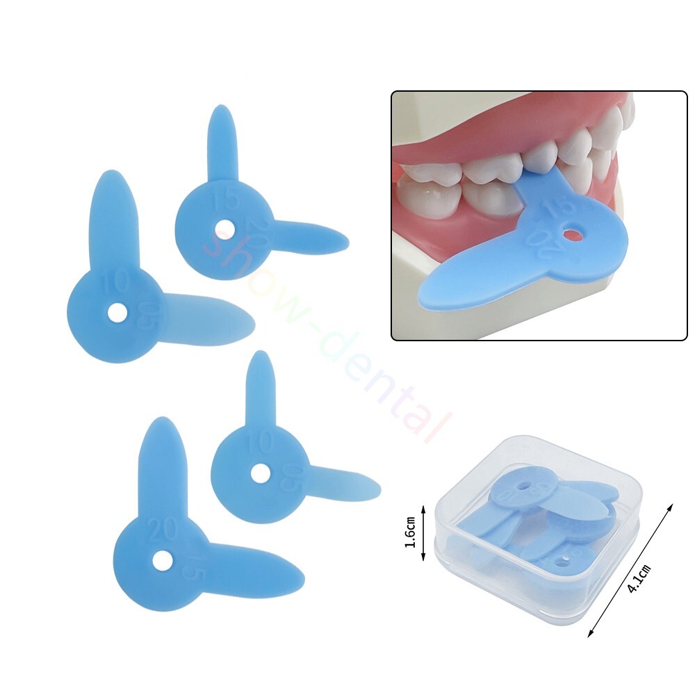 Dental Interproximal Fleximeter Strips Teeth Gap Bite Occlusion Messure Ruler