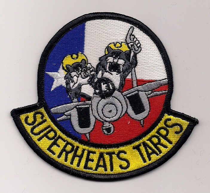 VF-202 SUPERHEATS TARPS FIGHTER SQN patch