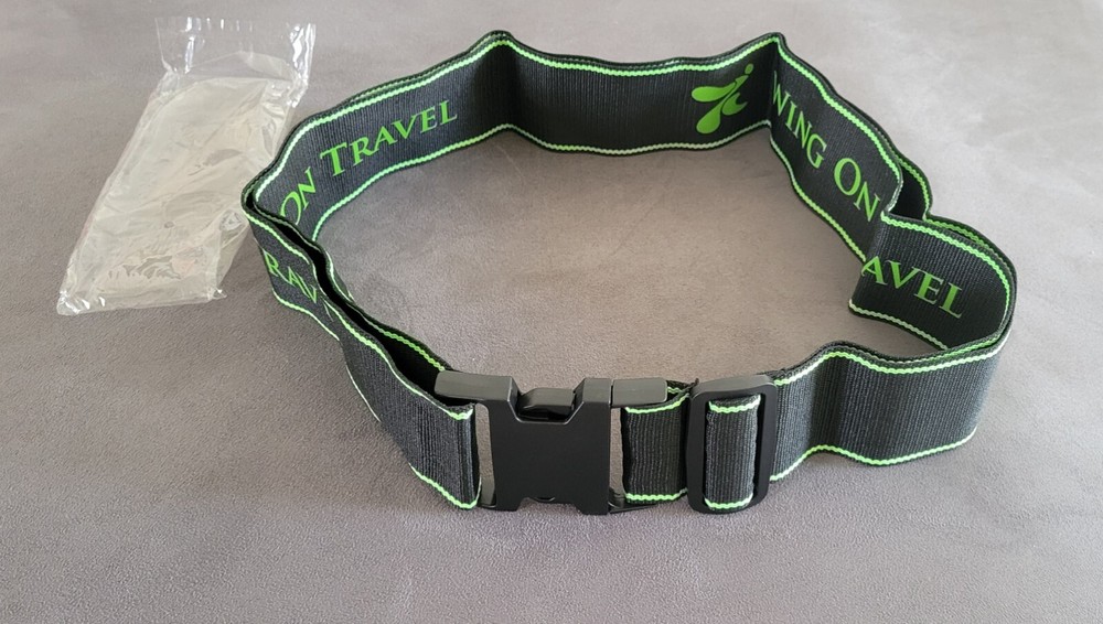 NEW Luggage Security Strap Adjustable Belt "Wing On Travel"