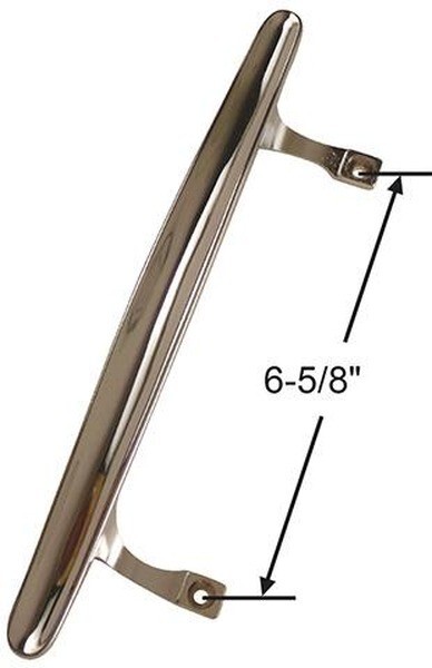 Patio Door Handle Chrome Finish, Door Handle 13-105C