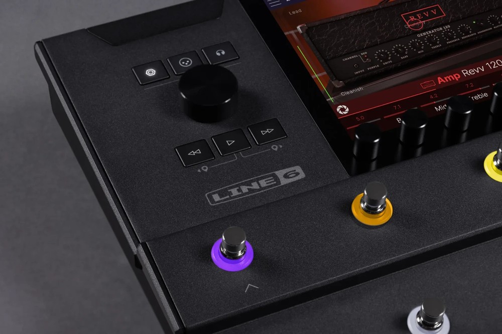 Line 6 Helix Stadium Floor Multi-Effects Guitar Processor in Black