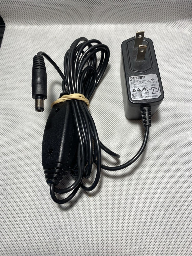 Boss PSA120S 9-Volt AC Power Adapter Brand New