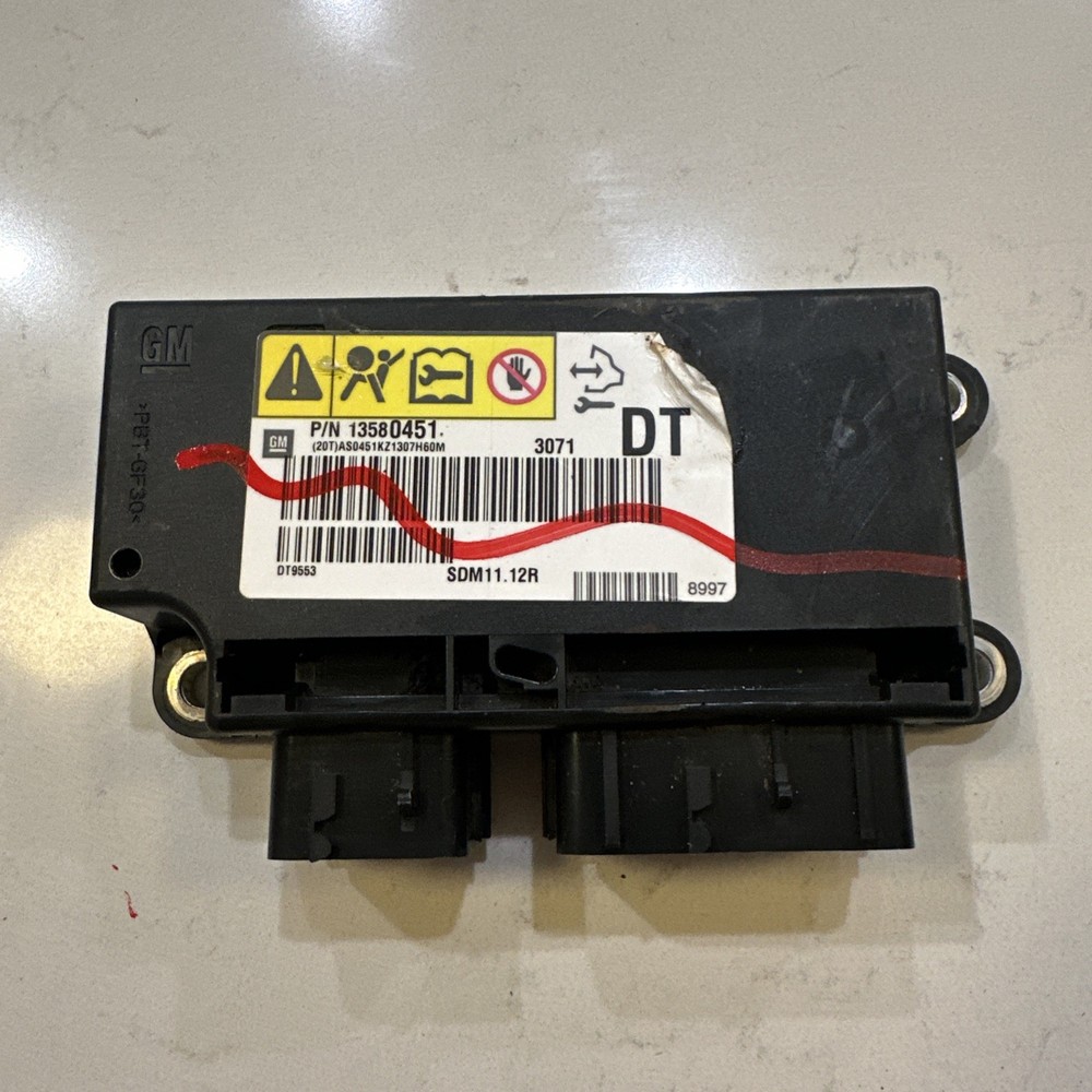 2011-2014 GM RESTRAINT CONTROL SENSING MODULE BCM OEM * NO CRASH * 13580451