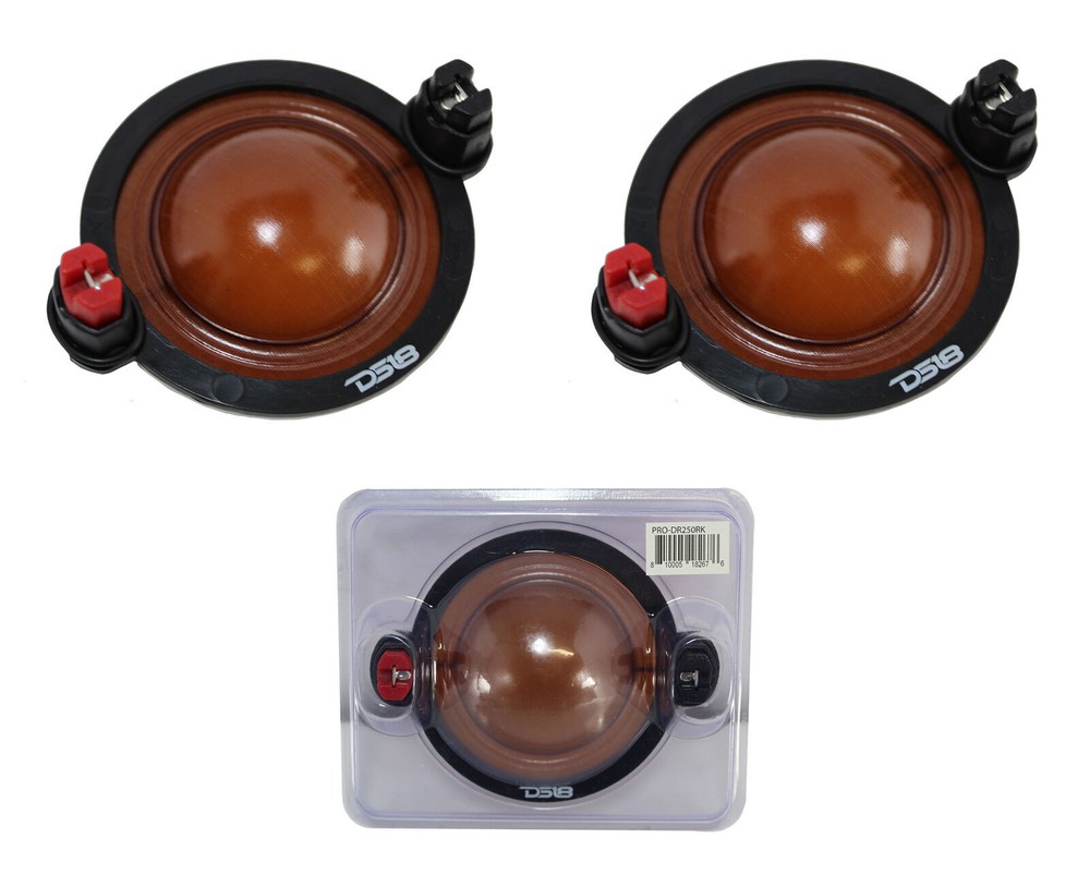 2x DS18 PRO-DR250VC Replacement Diaphragms for PRO-DR250 Compression Driver