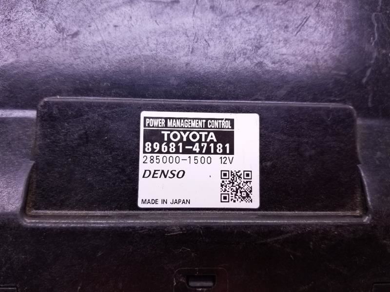 2012 TOYOTA PRIUS V POWER SOURCE COMPUTER MODULE ECM ASSEMBLY