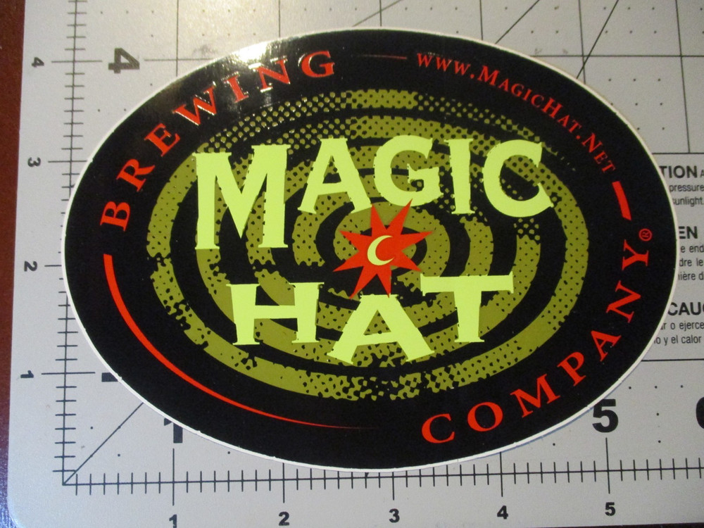 MAGIC HAT BREWING Vermont #9 STICKER craft beer brewery E
